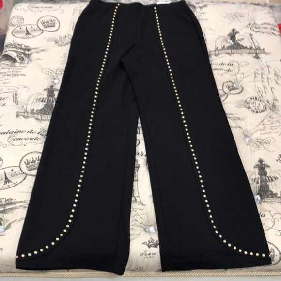 Inc Studded Wide-Leg Pants - Picture 3 of 4